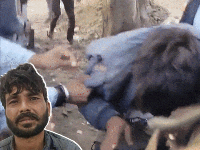 bike-owner-clings-to-rear-carrier,-stops-thief-in-rajgarh:dragged-50-feet-before-crowd-intervened-and-assaulted-accused;-accomplice-still-at-large