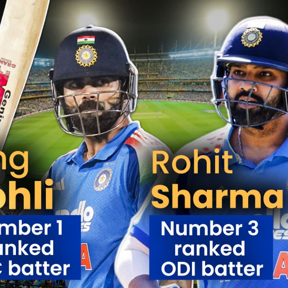 virat-kohli-dethrones-rohit-sharma,-becomes-number-1-ranked-odi-batter:hitman-slips-to-third-place,-kohli-climbs-to-top-spot-11th-time-in-his-career