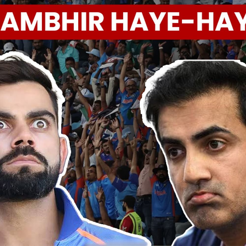 watch-|-virat-kohli-shocked-after-witnessing-‘gambhir-haye-haye’-chants:india’s-historic-odi-series-decider-loss-triggers-the-crowd’s-outrage-in-indore