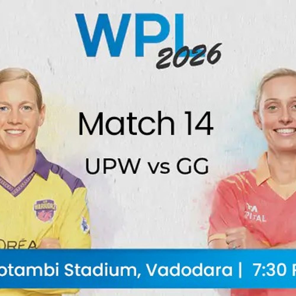up-warriorz,-gujarat-giants-battle-in-crucial-wpl-2026-clash:gg,-upw-desperate-for-victory-as-playoffs-race-heats-up