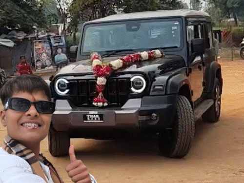 woman-cricketer-buys-thar,-father-gets-uniform:kranti’s-father-returns-to-police-service-after-14-years-following-cm’s-assurance,-she-now-dreams-of-buying-a-bmw