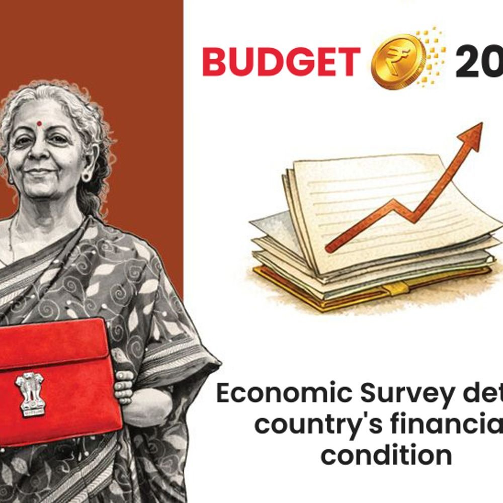sitharaman-to-present-economic-survey-2025-26-report-today:she-will-table-it-three-days-early-this-time,-instead-of-31-january