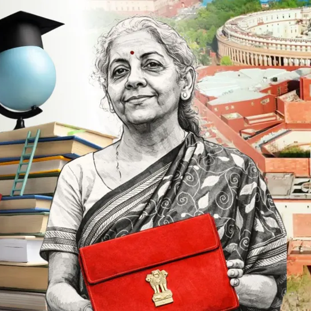 fm-promises-girls’-hostels-in-every-district:new-institutes-and-labs-announced,-is-education-spending-enough-for-‘viksit-bharat’?