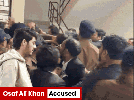 bhopal-lawyers-beat-up-rape-accused-inside-court:suspect-pressured-victim-to-convert-religion;-video-of-beating-goes-viral