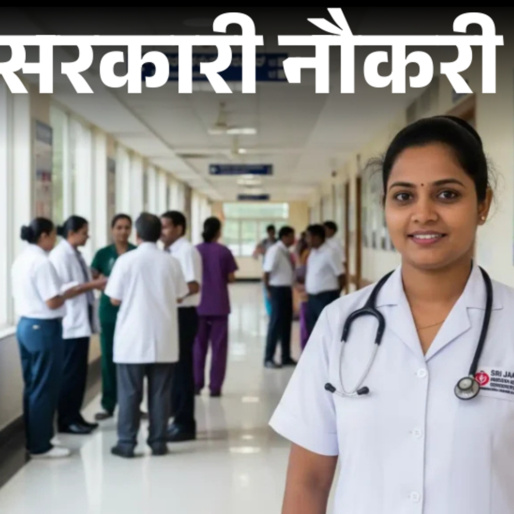 आज-की-सरकारी-नौकरी:असिस्टेंट-स्टाफ-नर्स-के-390-पदों-पर-निकली-भर्ती,-स्टेट-बैंक-ऑफ-इंडिया-में-2273-पदों-के-लिए-आवेदन-की-तारीख-बढ़ी