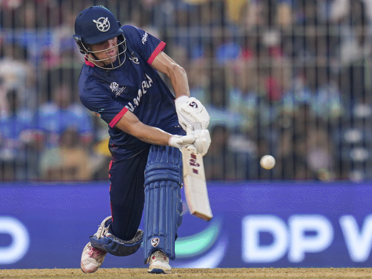 namibia-eliminated-after-loss-to-usa-in-t20-world-cup:monank-patel,-sanjay-krishnamurthi-help-americans-register-second-consecutive-win