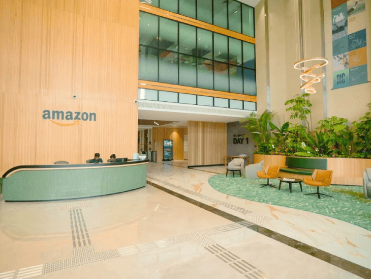 amazon-opens-its-2nd-largest-office-in-india:12-storey-building-in-bengaluru-will-house-7,000-employees