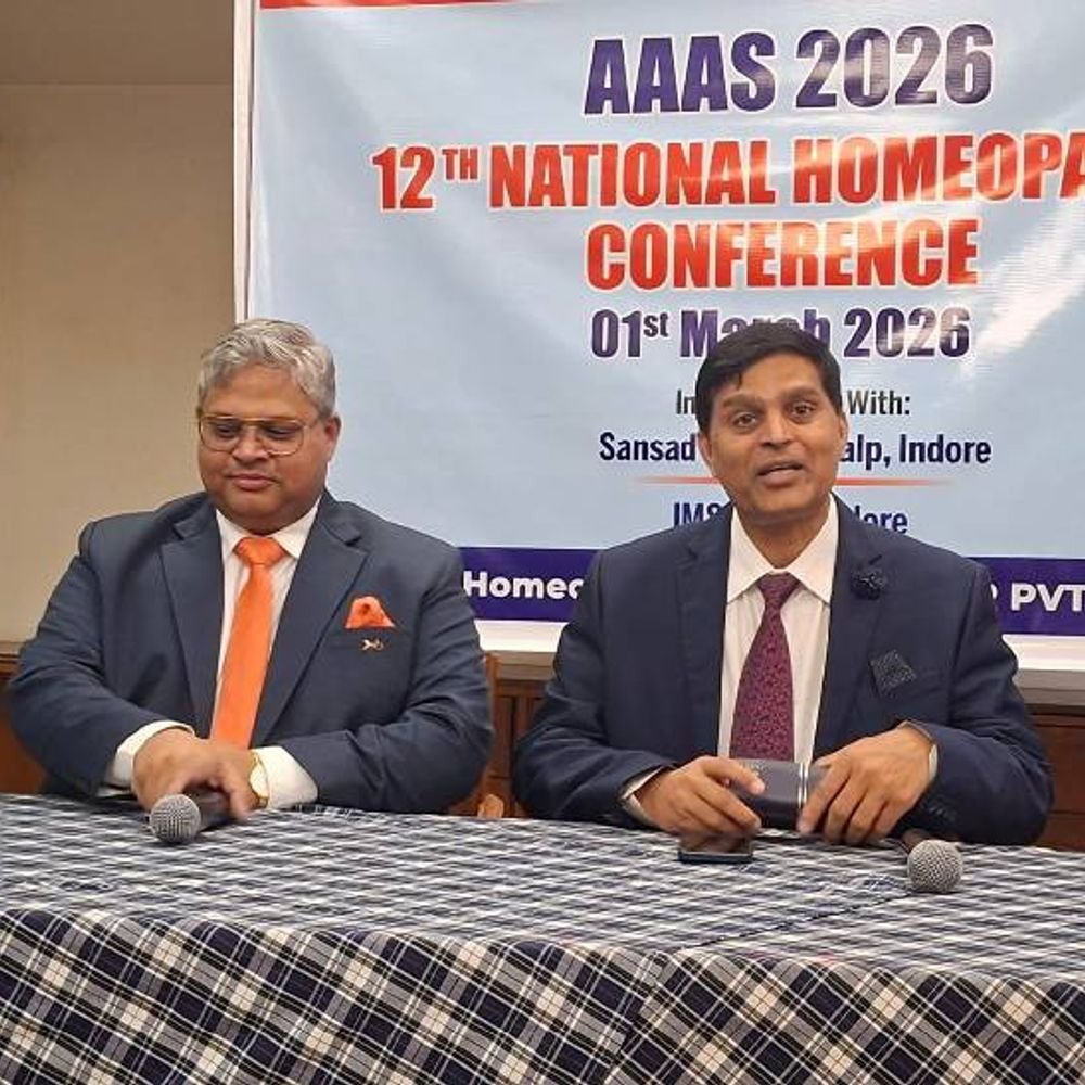 national-homeopathy-conference-“aaas-2026”-on-march-1:doctors-from-8-states-to-present,-ai-and-research-in-focus