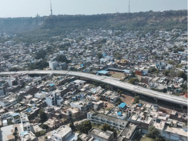 gwalior-to-get-mp’s-first-elevated-road:to-stretch-13.85-km-over-swarn-rekha-river-with-293-pillars,-14-loops