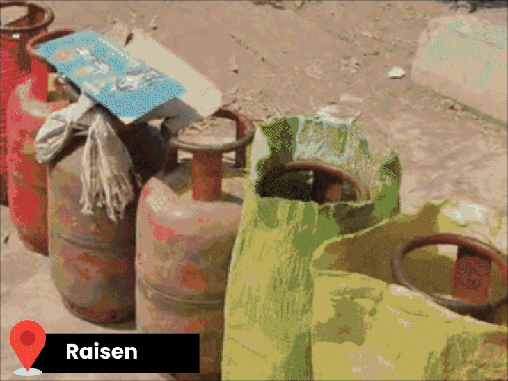 lpg-crisis-in-mp,-in-pictures:children-and-elderly-line-up-for-cylinders;-hotels-struggle,-induction-and-diesel-stoves-30%-costlier