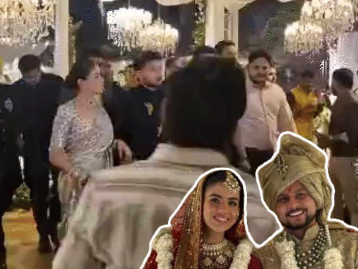 kuldeep,-vanshika-arrive-at-their-reception-ceremony:gautam-gambhir,-ravindra-jadeja,-yashasvi-jaiswal-among-attendees