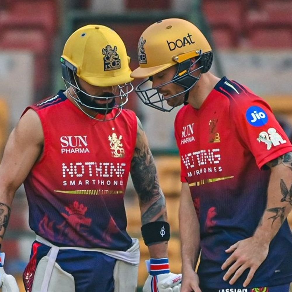 virat-kohli’s-29-run-cameo-in-bengaluru-for-rcb:venkatesh-iyer-led-side-score-237/7-in-first-practice-match;-patidar-jitesh-slam-half-centuries