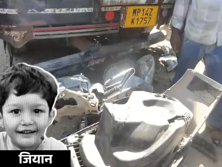 car-crushes-scooter-riders,-child-killed:dies-before-mother’s-eyes;-3-badly-injured,-3km-jam-on-highway