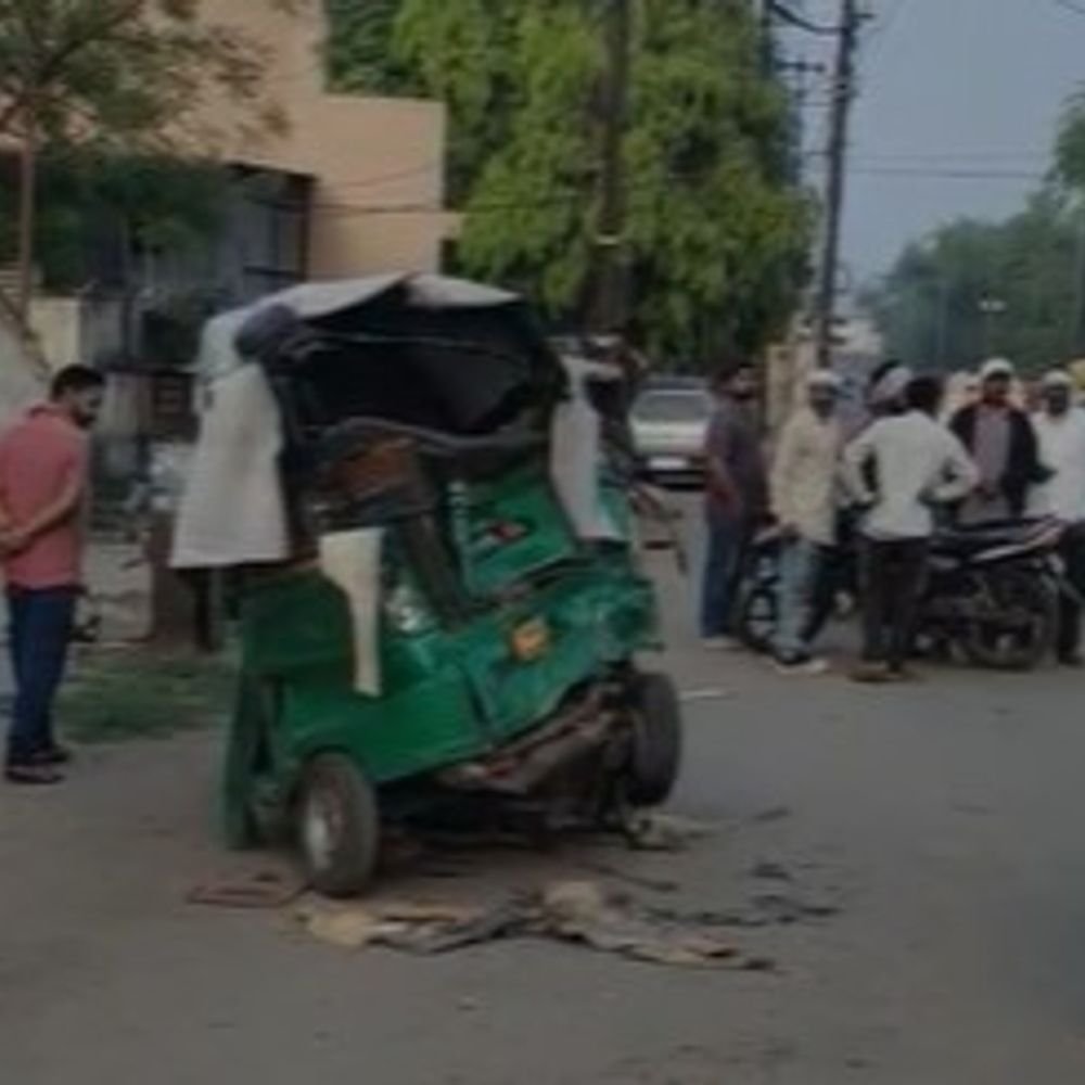 5-killed-after-scorpio-rams-auto-in-gwalior:vehicle-was-fleeing-police-after-earlier-e-rickshaw-clash