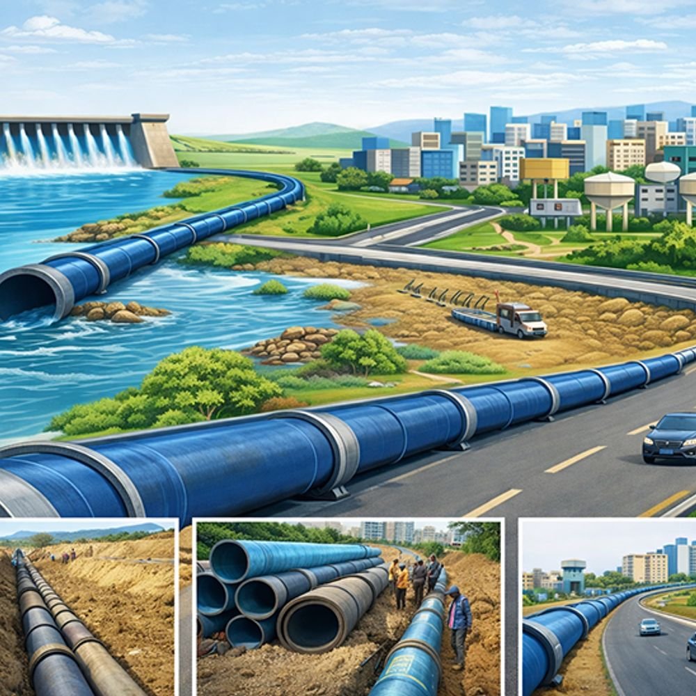 narmada-phase-4-push,-1500-km-network-planned:1.8-km-pipeline-needed-daily,-water-to-reach-hundreds-of-areas-including-bypass