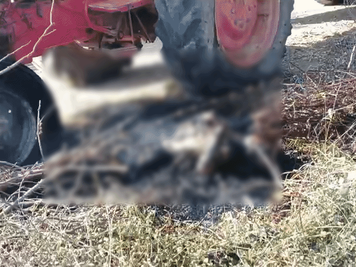 tractor-trolley-comes-in-contact-with-power-line:woman-and-child-burnt-alive,-two-critical