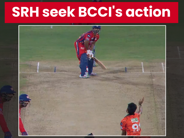 srh-seek-bcci’s-action-over-avesh-khan’s-boundary-antics:sunrisers-unhappy-with-umpiring-decisions-on-klaasen,-abhishek’s-dismissals