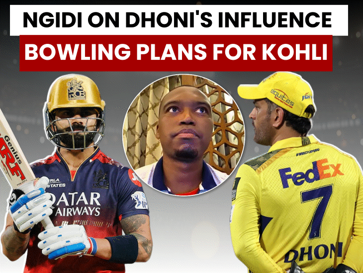 ‘having-dhoni-as-captain-who-wasn’t-emotional-helped-a-lot’:lungi-ngidi-speaks-on-impact-of-csk-stint,-bowling-plans-for-virat-kohli
