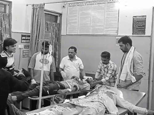 father-and-son-shot-over-land-dispute-in-damoh:family-claims-18-rounds-of-firing;-police-force-deployed-in-village