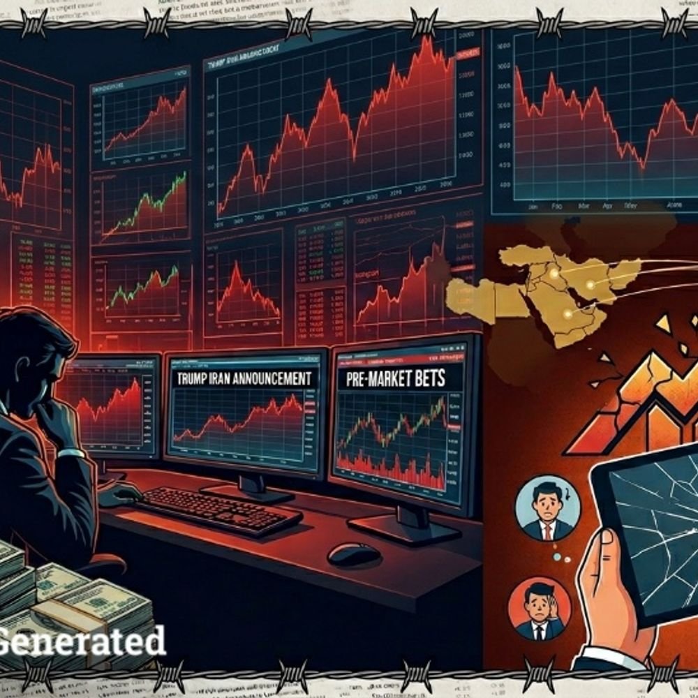 crores-earned-by-placing-bets-before-trump’s-iran-war-related-announcements:insider-trading-suspicions-deepen;-investors’-trust-shaken