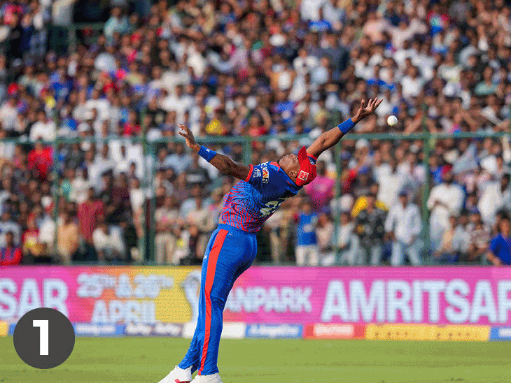 dc-pacer-lungi-ngidi-taken-off-the-field-in-ambulance:suffers-severe-head-injury,-accident-halted-play-for-15-mins