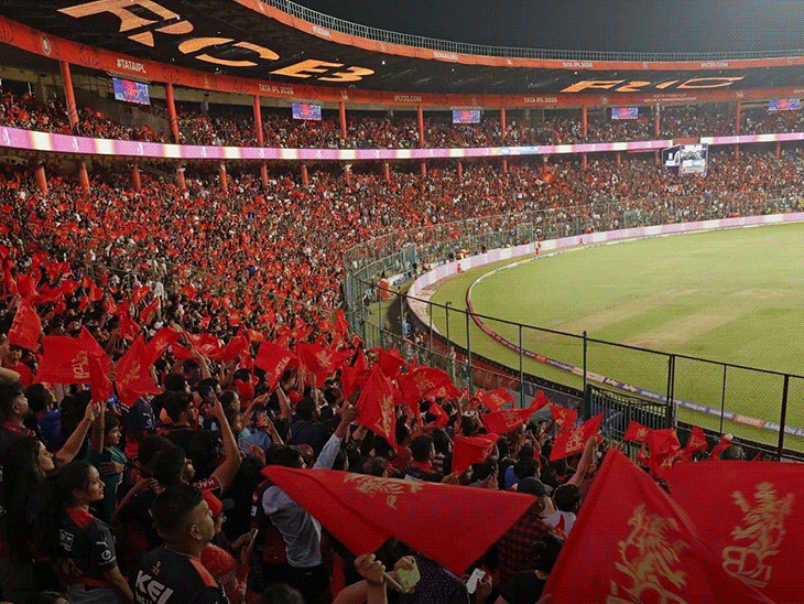 security-breach-in-bengaluru’s-chinnaswamy-stadium:240-cameras-damaged,-two-accused-arrested-after-clash-against-gujarat