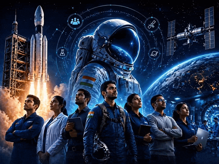 isro-आम-लोगों-के-लिए-एस्ट्रोनॉट-कैडर-खोलेगा:गगनयान-मिशन-की-तरह-ही-4-stem-एक्सपर्ट-क्रू-में-शामिल-होंगे