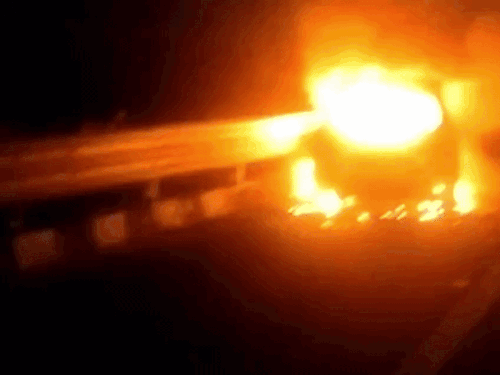 5-burnt-alive-as-car-catches-fire-on-delhi–mumbai-expressway:only-charred-remains-recovered;-victims-from-madhya-pradesh