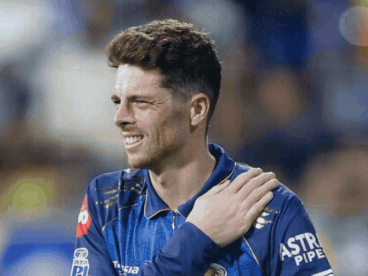 mitchell-santner-suffers-acl-injury-on-shoulder:kiwi-star-ruled-out-of-mi’s-remaining-games,-will-miss-first-test-against-england