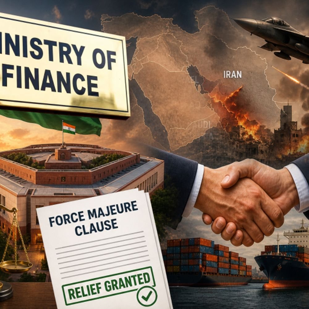 centre-grants-force-majeure-relief-to-indian-firms:eases-contractual-obligation-due-to-west-asia-war-disruptions