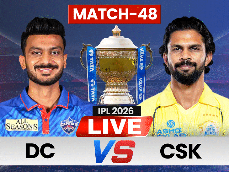 dc-opt-to-bat-first-vs-csk-in-delhi:lungi-ngidi-returns-after-injury;-chennai-bring-in-gurjapneet,-akeal-hosein