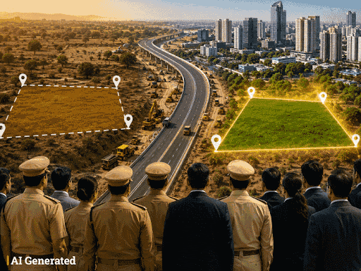 50-ias,-ips-officers-buy-land-near-proposed-bypass:₹3200-crore-project-in-mp-gets-nod-16-months-later,-sparks-row