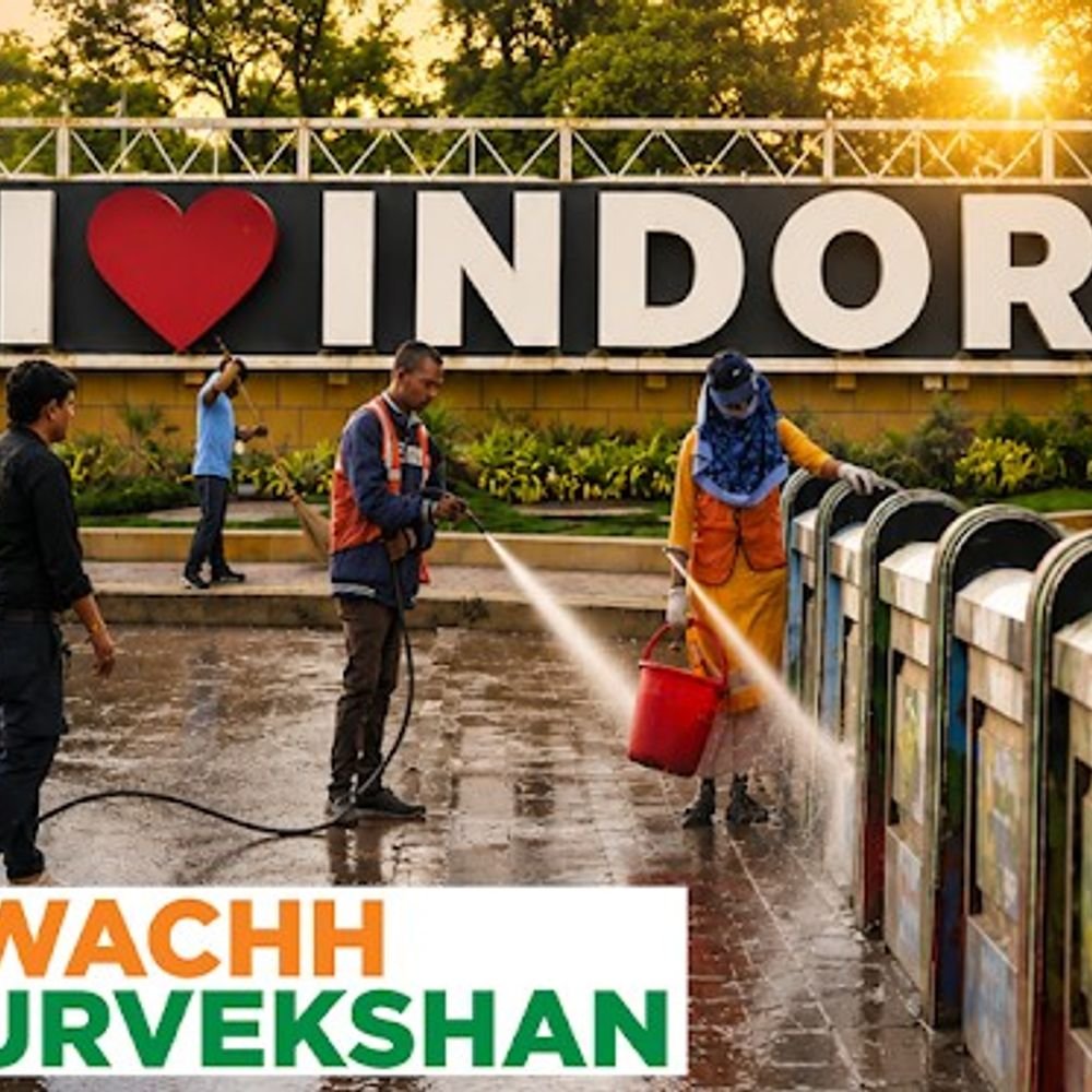 swachh-survekshan-feedback-battle-heats-up:indore-retains-top-spot-in-citizen-feedback;-5.5-lakh-responses-registered