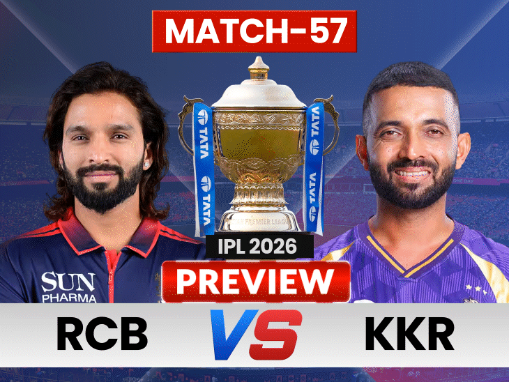 rcb-aim-to-enter-playoffs,-kkr-eye-fifth-consecutive-win:kolkata’s-do-or-die-clash,-bengaluru-unbeaten-in-last-2-games-against-knights