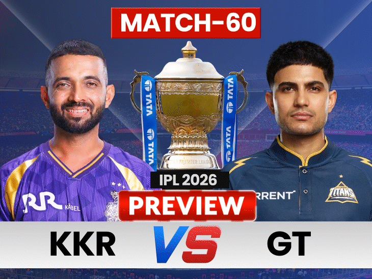 gujarat-titans-aim-to-become-first-team-to-reach-playoffs:gt-won-last-five-games,-can-kkr-spoil-their-party?
