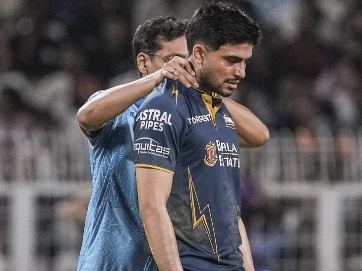 mohammed-siraj-celebrates-200th-wicket-with-ronaldo’s-‘siuuuu’:sai-sudharsan-records-3,000-t20-runs,-gill-suffers-severe-neck-pain