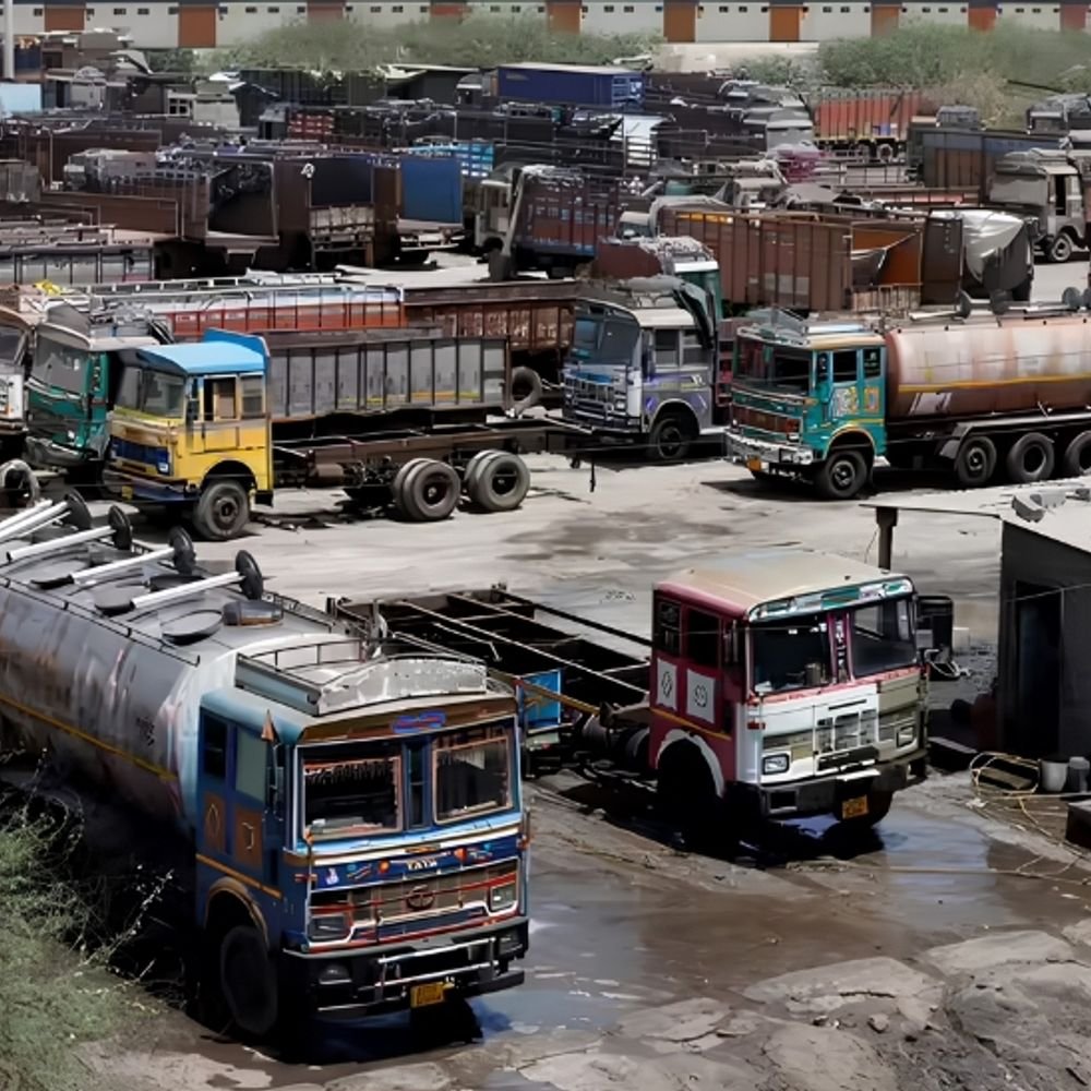 nearly-19-lakh-trucks-parked-due-to-rising-diesel-prices:freight-increased-by-up-to-15%,-food-items-may-become-expensive