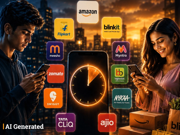 younger-generation-spending-97-minutes-daily-on-social-media:girls-spend-more-time-than-boys-on-e-commerce-portals-like-amazon,-flipkart-blinkit