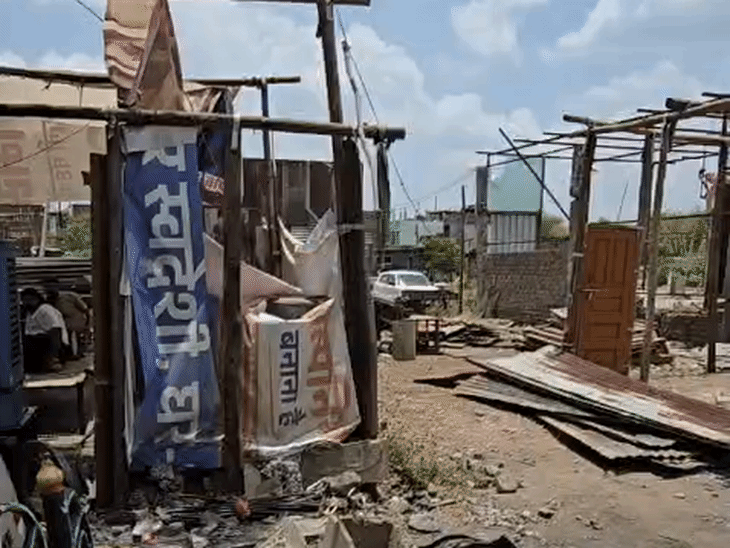 anti-encroachment-drive-on-simhastha-reserved-land:municipal-corporation-demolishes-20-houses,-clears-three-hectares-for-fair-preparations