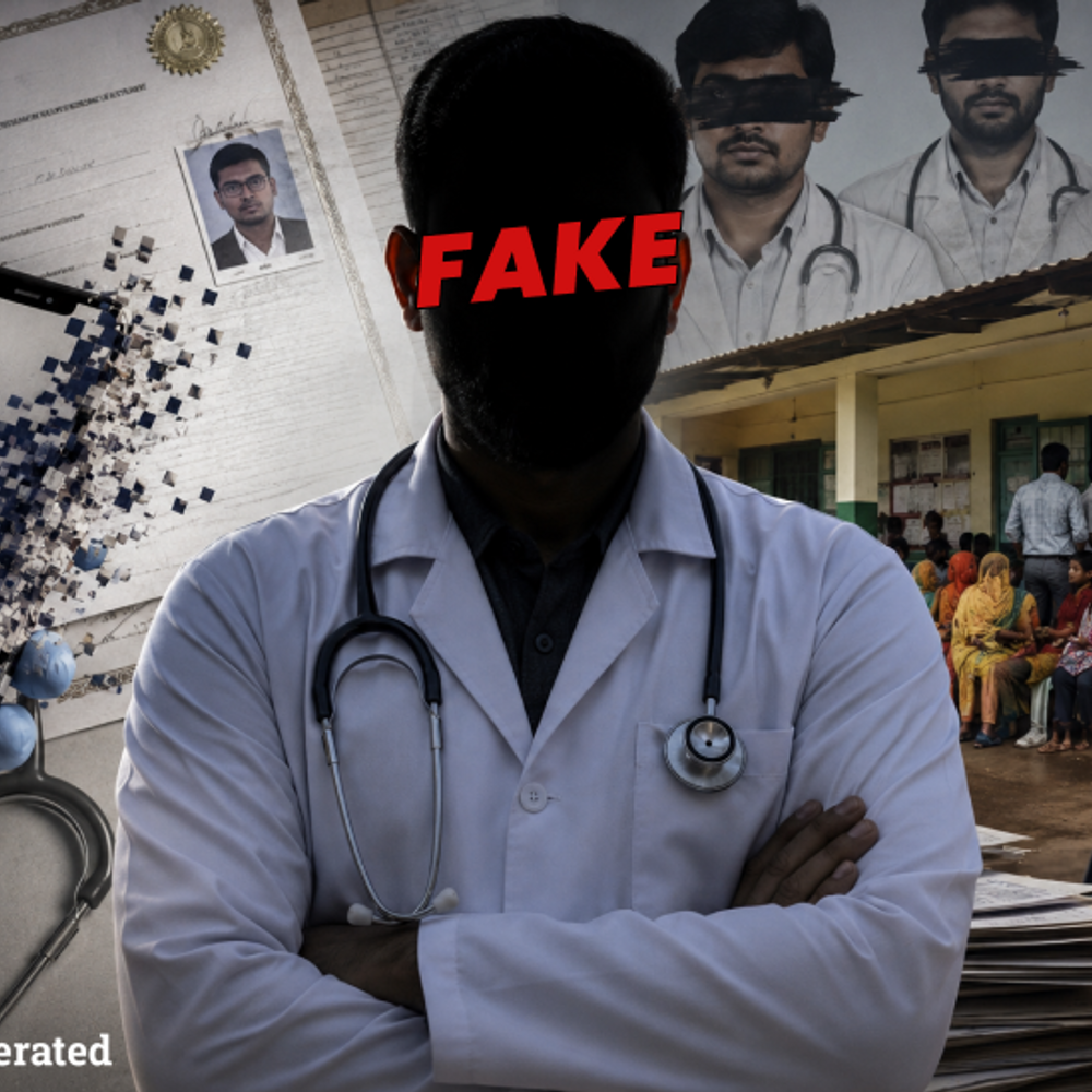 bhaskar-identifies-14-fake-doctors-in-mp-health-system:degrees-issued-before-mbbs;-no-registration-in-official-records