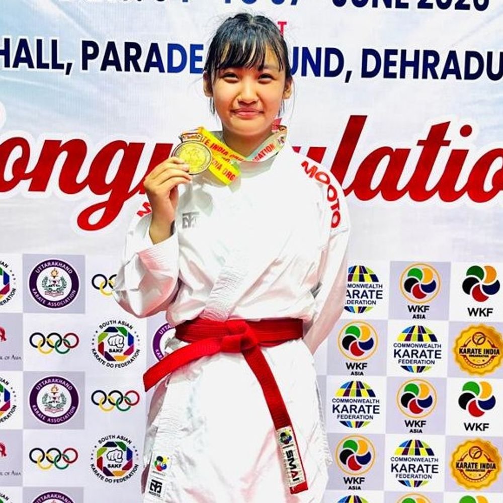 mp’s-deeksha-wins-national-karate-gold-in-dehradun:claims-victory-in-5-consecutive-bouts