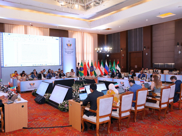 india-russia-meeting-marks-opening-of-brics-farm-summit:discussions-focus-on-agriculture-growth-and-trade;-delegates-from-20-countries-participate