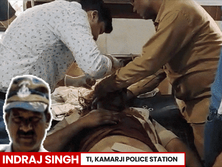 ti-attacked-with-axe-while-trying-to-end-road-blockade:angry-mob-led-to-the-assault-in-sidhi;-dispute-between-2-groups-over-road-access-triggered-clash