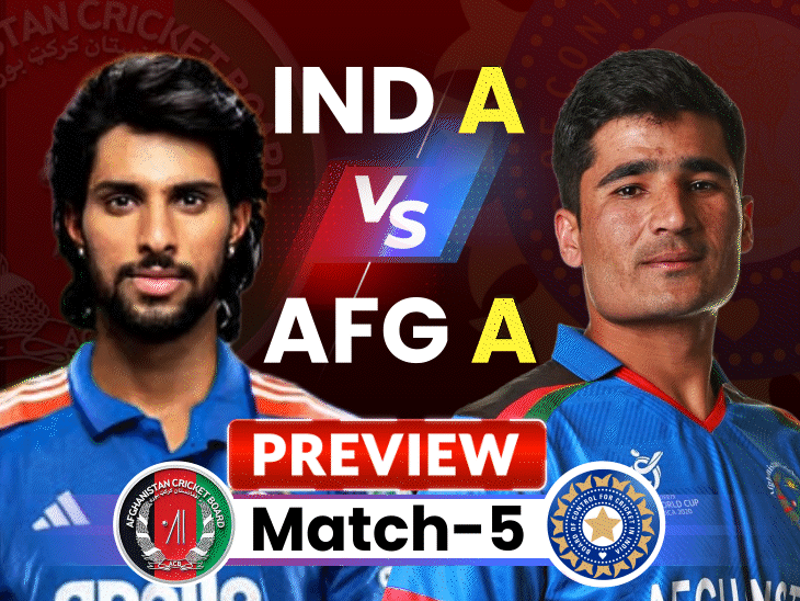 rain-threat-looms-over-india-a-vs-afghanistan-a-matchup:tilak,-sooryavanshi-eye-dominant-comeback-after-heated-sl-a-game
