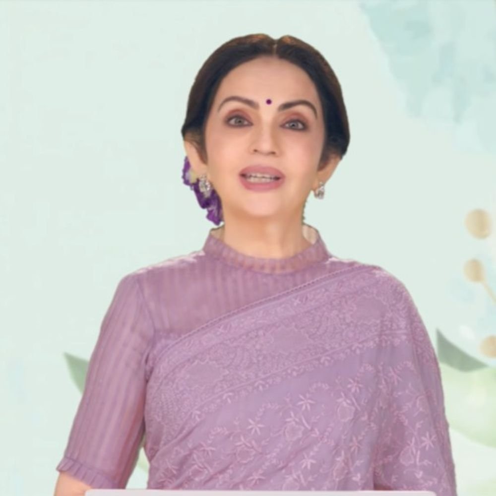 nita-ambani-says-reliance-will-set-up-private-university:academy-to-have-7-world-class-schools-with-a-focus-on-ai,-adds-the-philanthropist