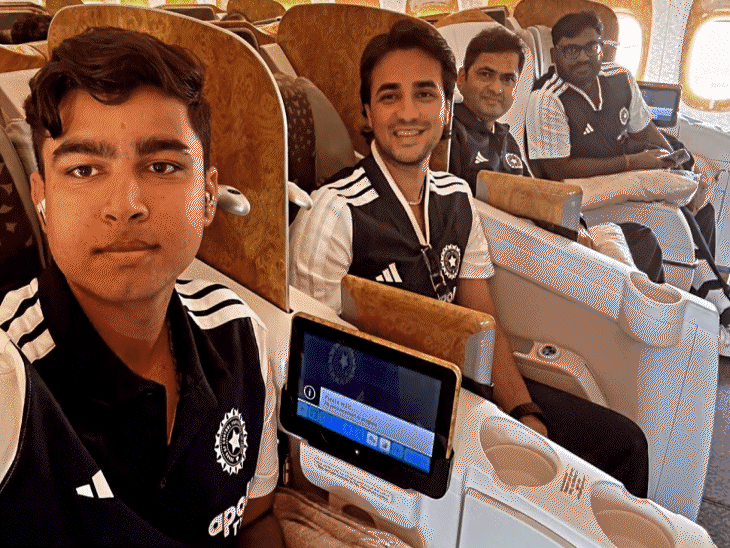‘words-can’t-explain-it’,-sooryavanshi-overwhelmed-after-receiving-india-jersey:15-year-old-leaves-with-senior-team-for-ireland,-kicks-off-journey-with-selfie