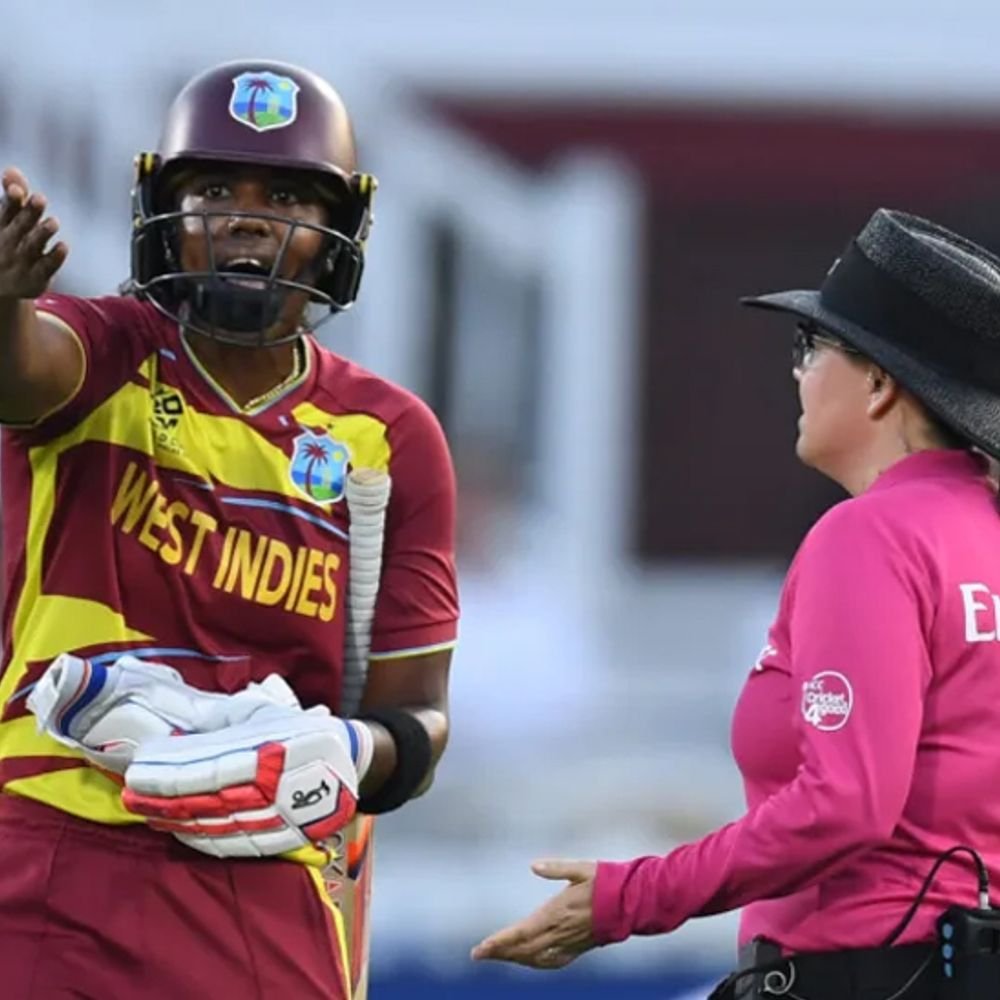 controversy-over-hayley-matthews’-wicket-as-england-beat-west-indies:hosts-qualify-for-women’s-t20-world-cup-semi-finals