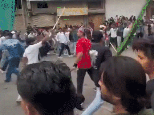 ujjain-muharram-procession-video-sparks-fresh-controversy:youths-seen-beating-people-with-sticks-as-panic-grips-crowd