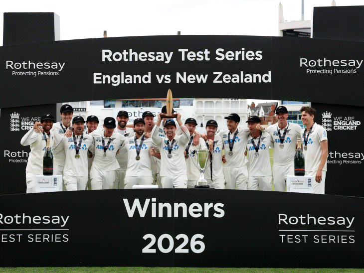new-zealand-clinch-4th-test-series-win-in-england:defeated-eng-by-160-runs-to-spoil-ben-stokes’-farewell-in-trent-bridge-test