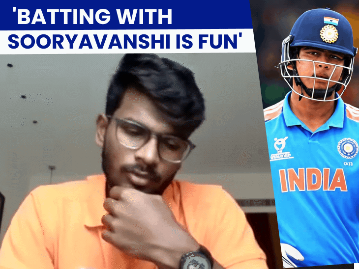 ‘batting-with-vaibhav-sooryavanshi-is-fun’:u-19-wc-star-aaron-george-reveals-ab-de-villiers-admiration,-team-india-aspirations